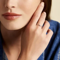 Histoire d'Or Bague Or Blanc Cerisette Diamant* Bagues|Bagues Avec Pierre