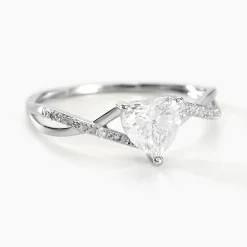 Histoire d'Or Bague Or Blanc Clothilde Oxyde De Zirconium* Bagues|Bagues Avec Pierre