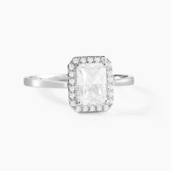 Hot Histoire d'Or Bague Or Blanc Goulven Oxyde De Zirconium