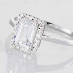 Hot Histoire d'Or Bague Or Blanc Goulven Oxyde De Zirconium