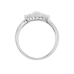 Histoire d'Or Bague Or Blanc Mirel Oxyde* Bagues|Bagues Avec Pierre