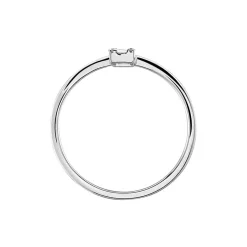 Histoire d'Or Bague Or Blanc Oxyde De Zirconium* Bagues|Bagues Avec Pierre