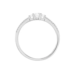 Histoire d'Or Bague Or Blanc Sabine Diamants* Bagues|Bagues Avec Pierre