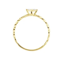 Clearance Histoire d'Or Bague Or Jaune Adlai Diamants