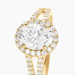 Outlet Histoire d'Or Bague Or Jaune Arjun Oxydes De Zirconium or jaune oxyde