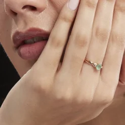 Histoire d'Or Bague Or Jaune Cassie Emeraude Diamants* Bagues|Bagues Avec Pierre