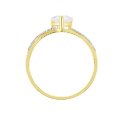 Histoire d'Or Bague Or Jaune Clothilde Oxyde De Zirconium* Bagues|Bagues Avec Pierre