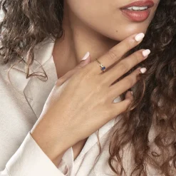 Best Histoire d'Or Bague Or Jaune Ebrard Saphir Diamants