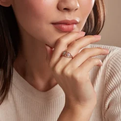 Histoire d'Or Bague Or Jaune Eternal Spring 3 Fleurs Diamants* Bagues|Bagues Avec Pierre