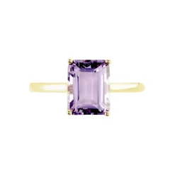 Discount Histoire d'Or Bague Or Jaune Faraj Amethyste or jaune améthyste rose