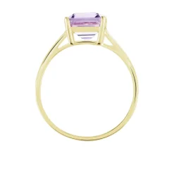 Discount Histoire d'Or Bague Or Jaune Faraj Amethyste or jaune améthyste rose