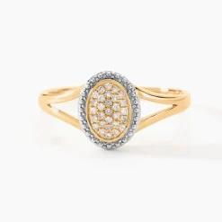 Histoire d'Or Bague Or Jaune Finola Diamants* Bagues|Bagues Avec Pierre