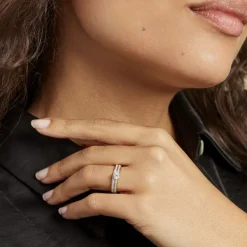 Histoire d'Or Bague Or Jaune Judita Oxyde De Zirconium* Bagues|Bagues Avec Pierre