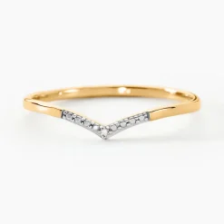 New Histoire d'Or Bague Or Jaune Kaitlynn Diamant