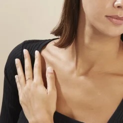 New Histoire d'Or Bague Or Jaune Kaitlynn Diamant