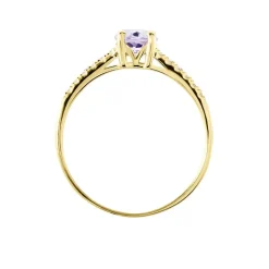 Best Histoire d'Or Bague Or Jaune Manon Améthyste or jaune améthyste violet