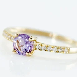 Best Histoire d'Or Bague Or Jaune Manon Améthyste or jaune améthyste violet