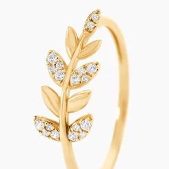 Sale Histoire d'Or Bague Or Jaune Nahia Oxydes De Zirconium