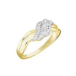 Histoire d'Or Bague Or Jaune Ricoria Diamants* Bagues|Bagues Avec Pierre