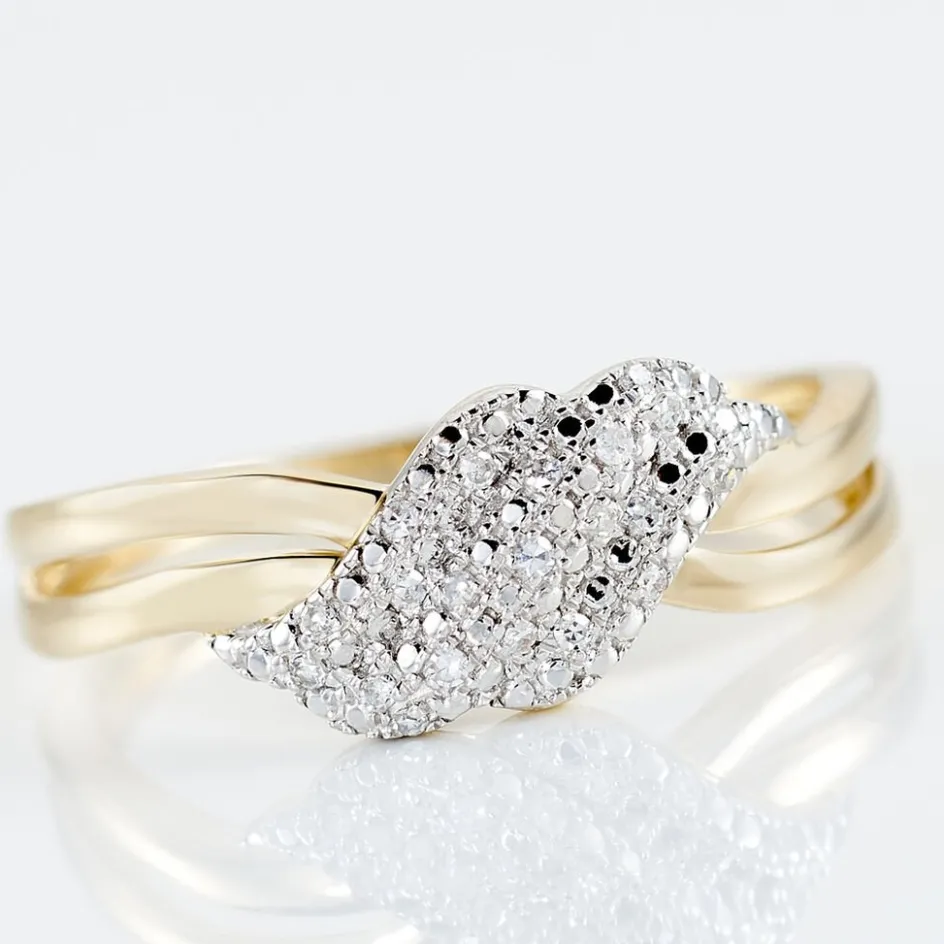 Histoire d'Or Bague Or Jaune Ricoria Diamants* Bagues|Bagues Avec Pierre
