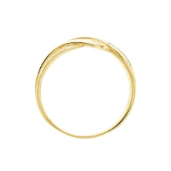 New Histoire d'Or Bague Or Jaune Rodhia Diamants