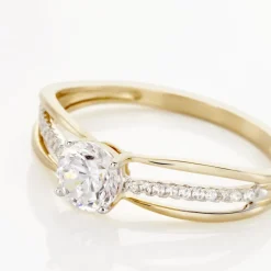 Histoire d'Or Bague Or Jaune Rodrigo Oxyde De Zirconium* Bagues|Bagues Avec Pierre