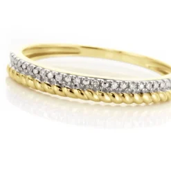 Histoire d'Or Bague Or Jaune Uxella Diamants* Bagues|Bagues Avec Pierre