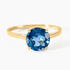 Outlet Histoire d'Or Bague Or Jaune Wilfreda Topaze or jaune topaze bleu london