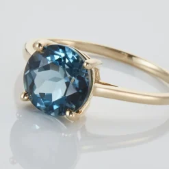 Outlet Histoire d'Or Bague Or Jaune Wilfreda Topaze or jaune topaze bleu london