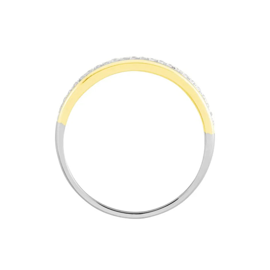 Best Histoire d'Or Bague Or Tricolore Vanadis Diamants