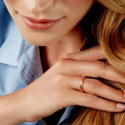 Histoire d'Or Bague Oree Plaqué Or Jaune* Bagues|Bagues Sans Pierre