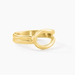 New Histoire d'Or Bague Origin Acier Jaune