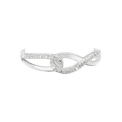 Histoire d'Or Bague Osanna Or Blanc Diamant