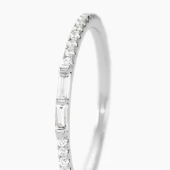 Best Histoire d'Or Bague Paoline Argent Blanc Oxyde De Zirconium