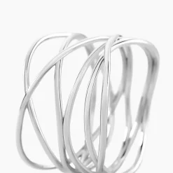 Histoire d'Or Bague Paros Argent Blanc