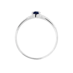 Histoire d'Or Bague Pasqualina Or Blanc Saphir Et Diamant* Bagues|Bagues Avec Pierre