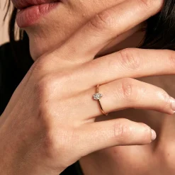 Histoire d'Or Bague Pear C Or Jaune Diamant* Bagues|Bagues Avec Pierre