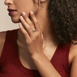 Histoire d'Or Bague Peronele Argent Blanc Oxyde De Zirconium* Bagues|Bagues Fantaisie