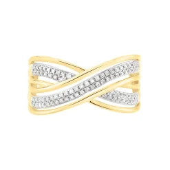 Histoire d'Or Bague Pivoine Or Jaune Diamant* Bagues|Bagues Avec Pierre