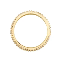 Histoire d'Or Bague Plaqué Or Gallez Oxydes De Zirconium