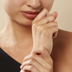 Histoire d'Or Bague Plaqué Or Gallez Oxydes De Zirconium