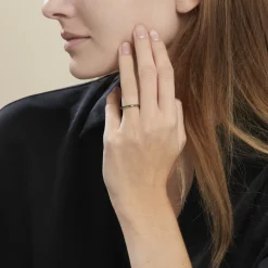 Best Histoire d'Or Bague Plaqué Or Jai Oxyde De Zirconium