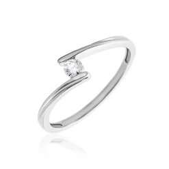 Histoire d'Or Bague Platine Nereida Diamant* Bagues|Bagues Avec Pierre