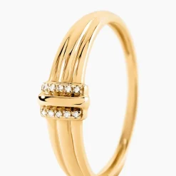 Sale Histoire d'Or Bague Precious Line Or Jaune Diamant