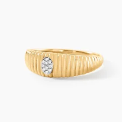 Clearance Histoire d'Or Bague Precious Line Or Jaune Diamant