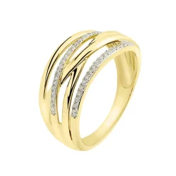 Histoire d'Or Bague Presilia Or Jaune Diamant* Bagues|Bagues Avec Pierre