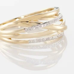 Histoire d'Or Bague Presilia Or Jaune Diamant* Bagues|Bagues Avec Pierre