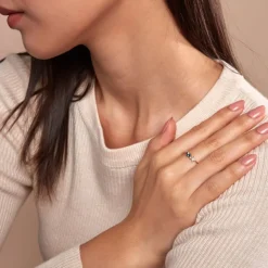 Histoire d'Or Bague Printemps Précieux Or Jaune Topaze Améthyste* Bagues|Bagues Avec Pierre