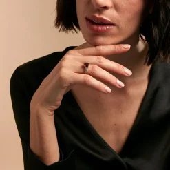 Histoire d'Or Bague Rhodolite Fever Or Jaune Rhodolite Oxyde De Zirconium* Bagues|Bagues Avec Pierre