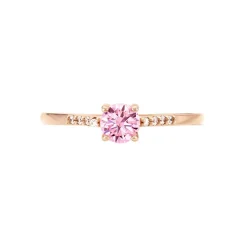 Histoire d'Or Bague Rio Argent Rose Oxyde De Zirconium* Bagues|Bagues Fantaisie